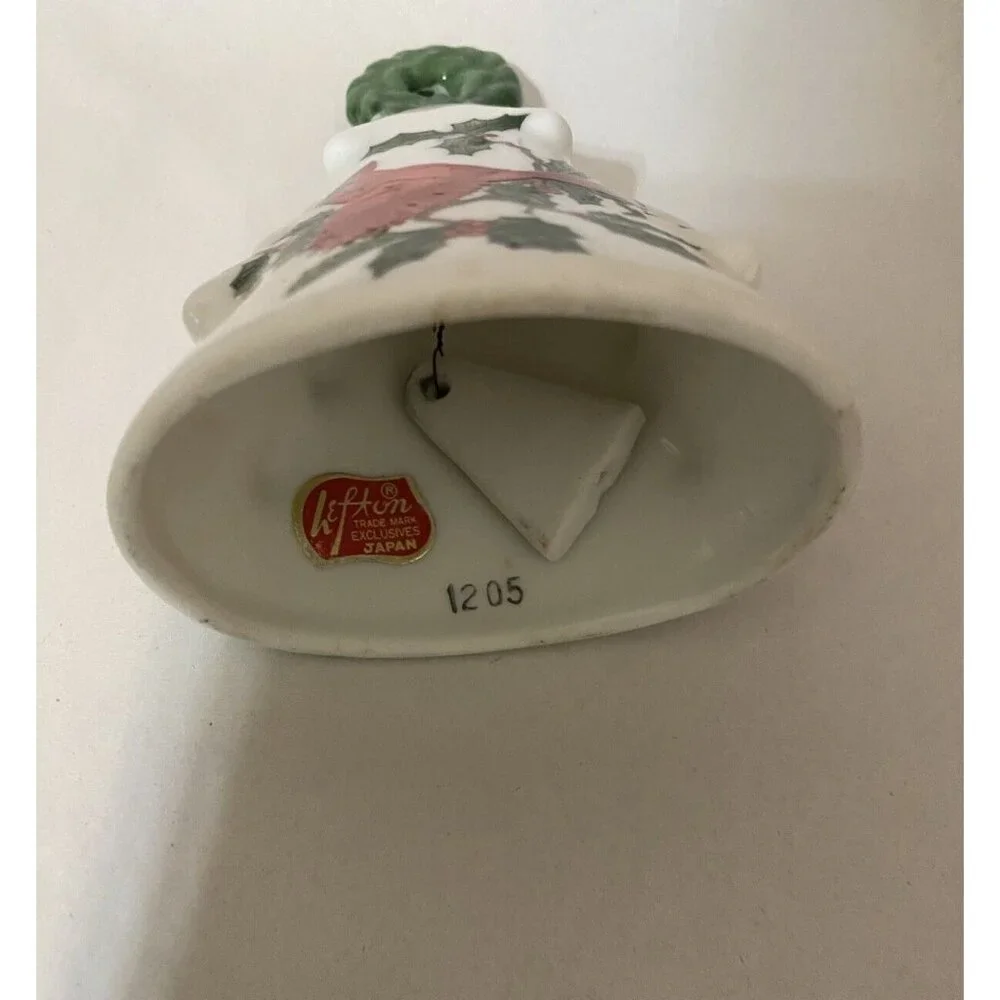 Lefton Christmas Bells Lot Of Three 2‎ hangers and one stationary